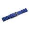Blue rubber strap with buckle