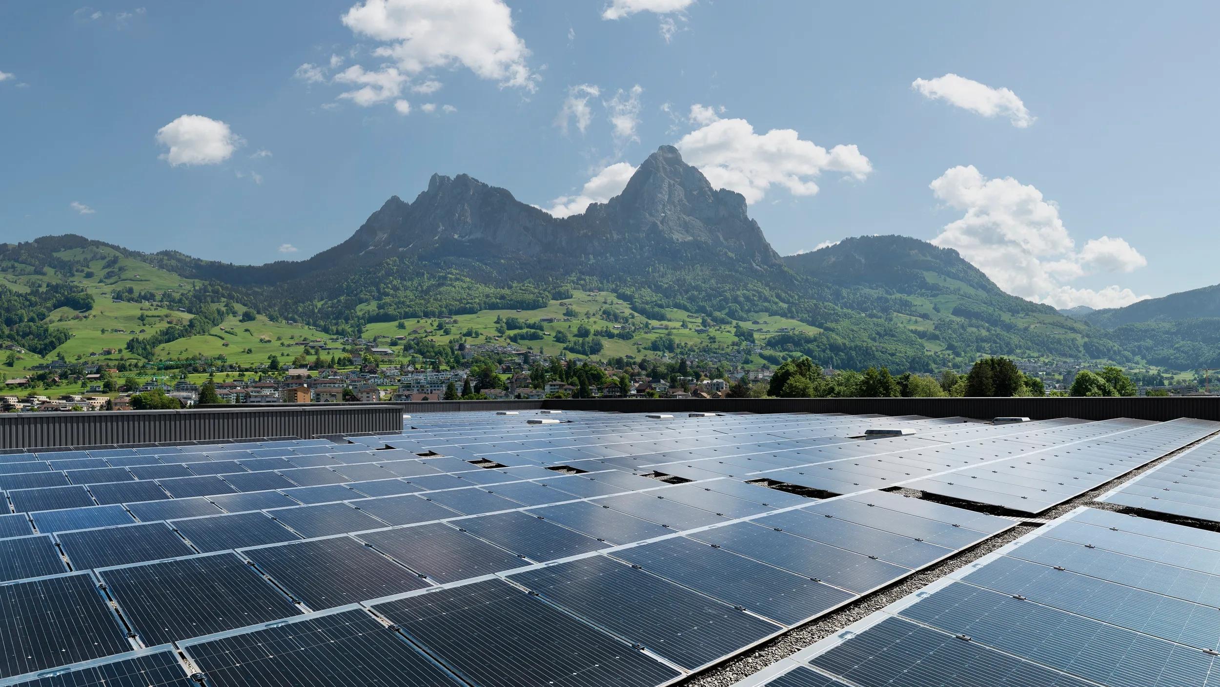 Nachhaltigkeit – Solarpaneele