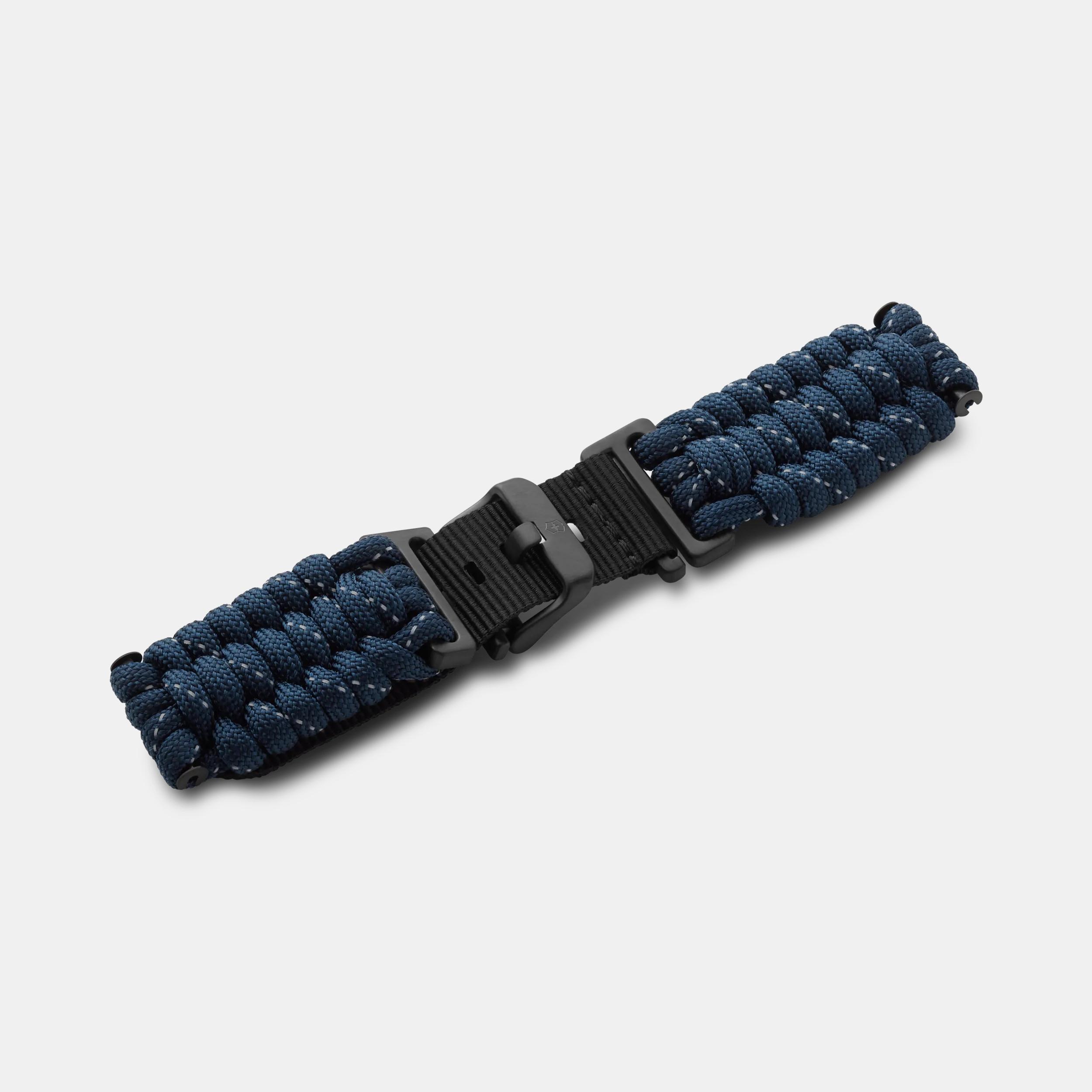 Victorinox Blue Paracord strap with buckle in Blue Paracord