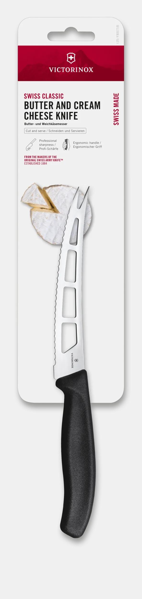 Swiss Classic Butter and Cream Cheese Knife - 6.7863.13B