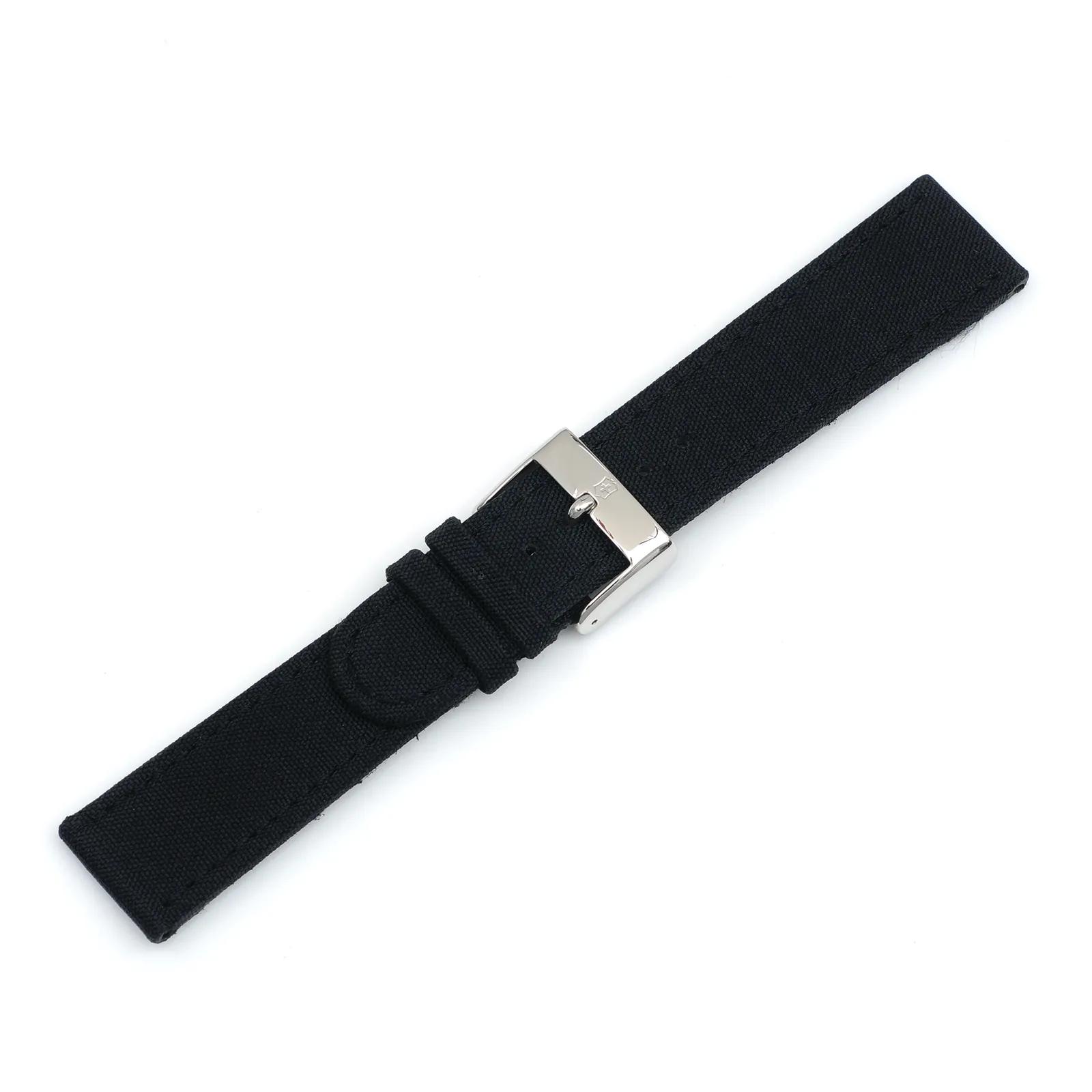 Infantry - Black Leather/Nylon Strap with Buckle - 000287