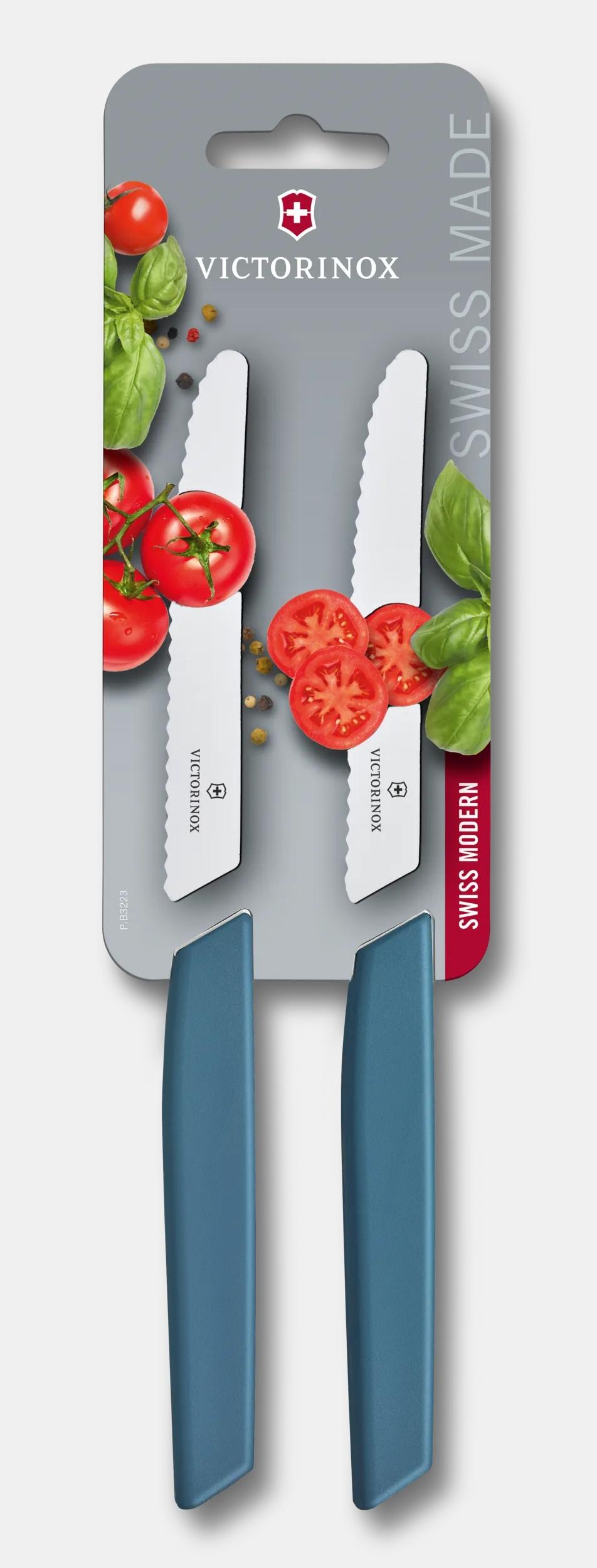 Set di coltelli da tavola e pomodoro Swiss Modern, 2 pezzi - 6.9006.11W2B