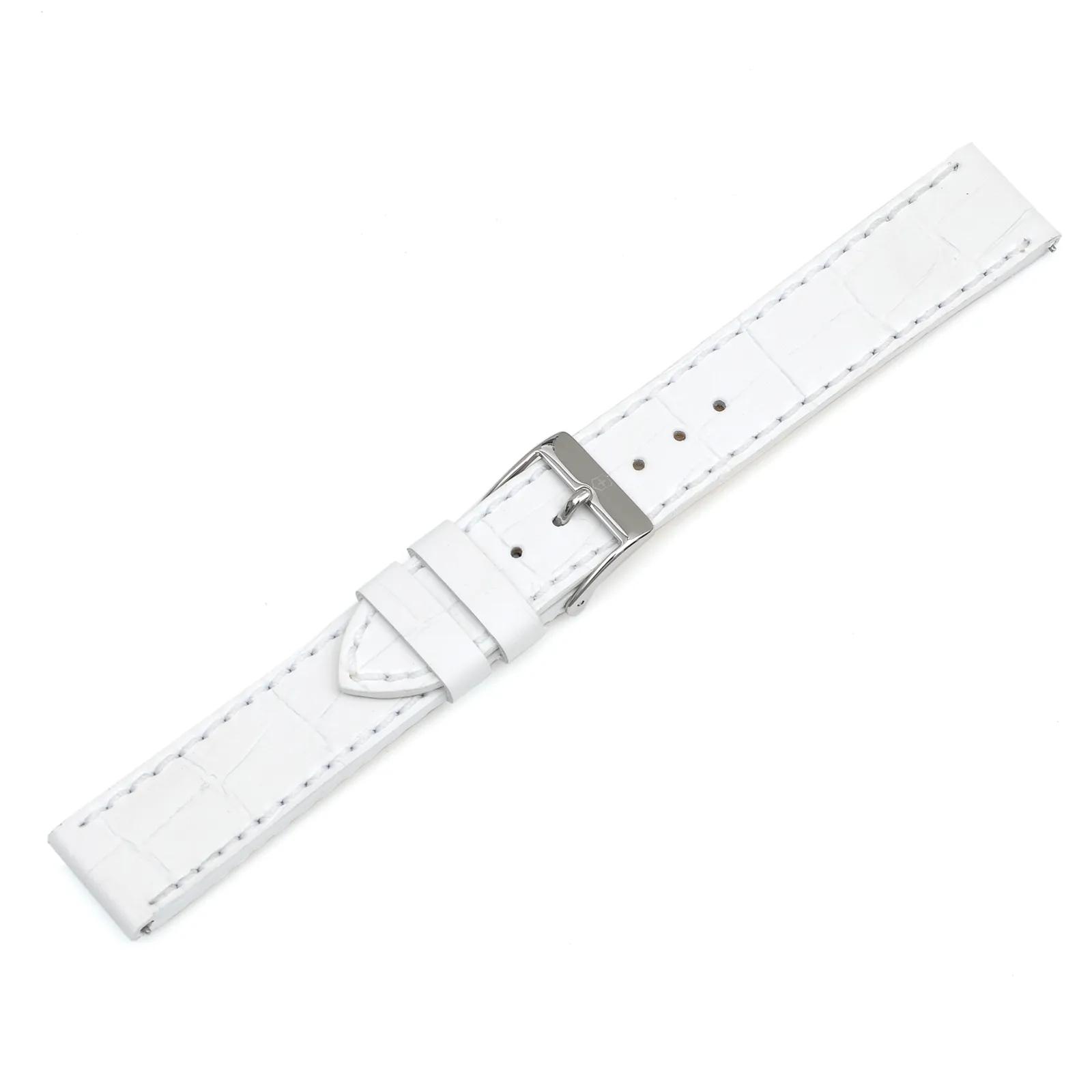 Alliance Chrono - White Leather Strap with Buckle - 003763