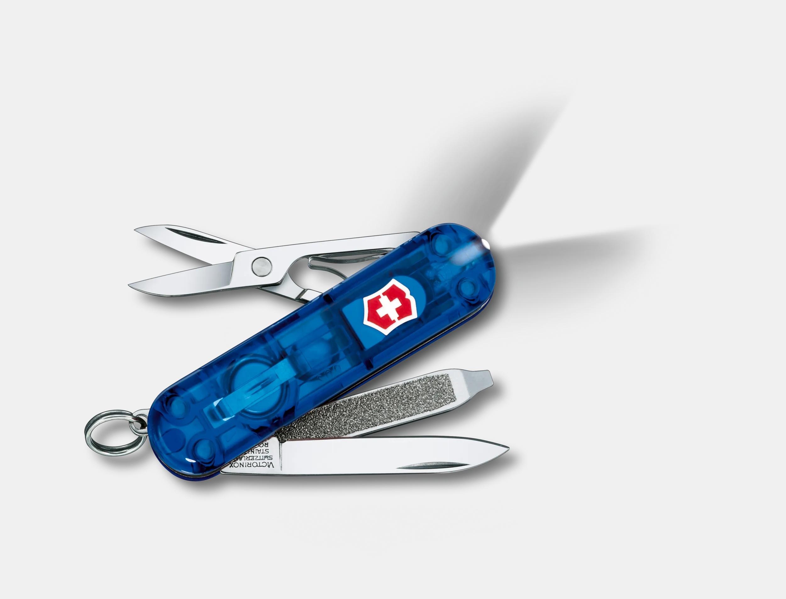 Victorinox Swiss Lite in blue transparent - 0.6228.T2