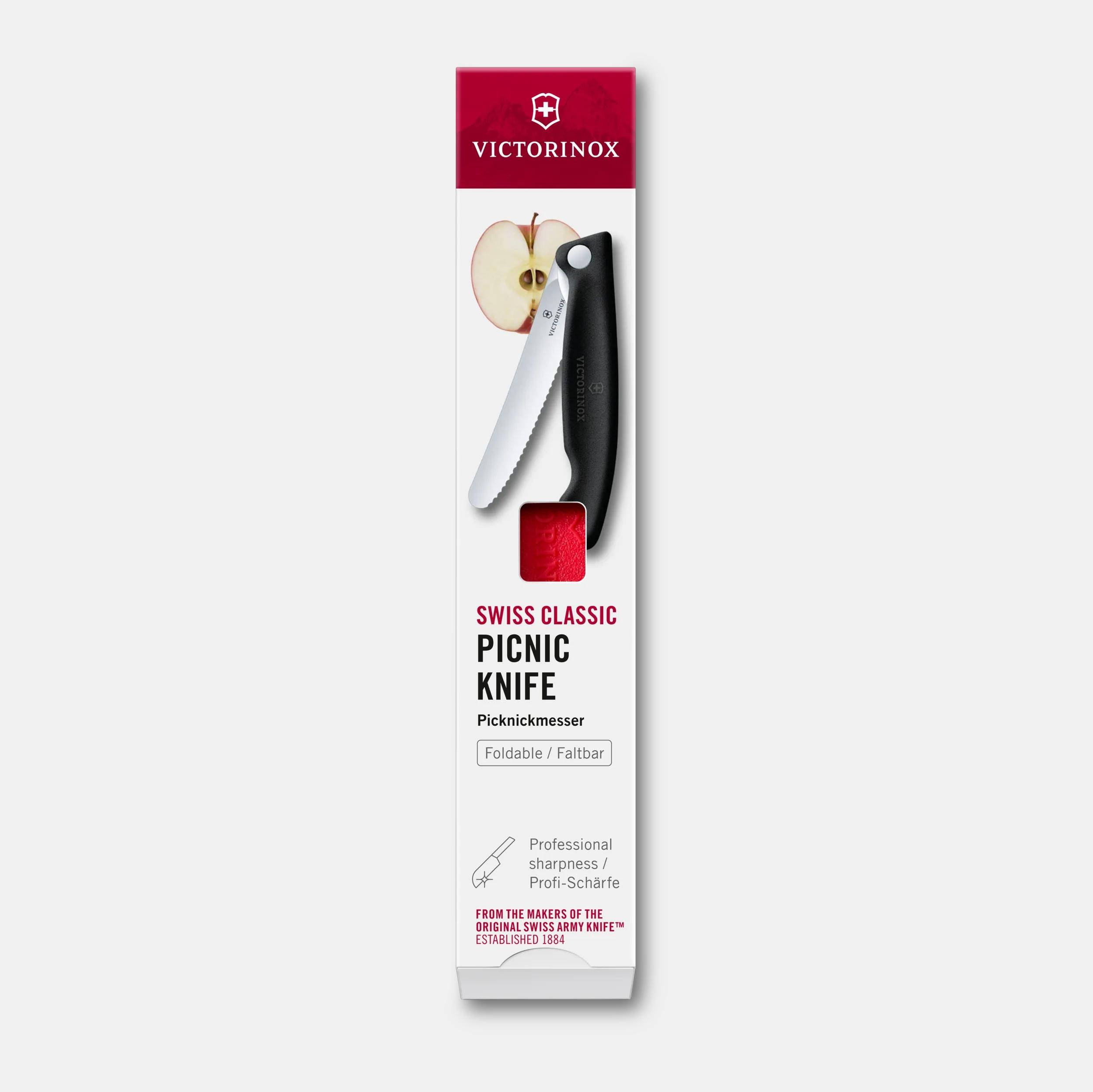 Victorinox スイスクラシック ピクニックナイフ, 11 cm Chili red