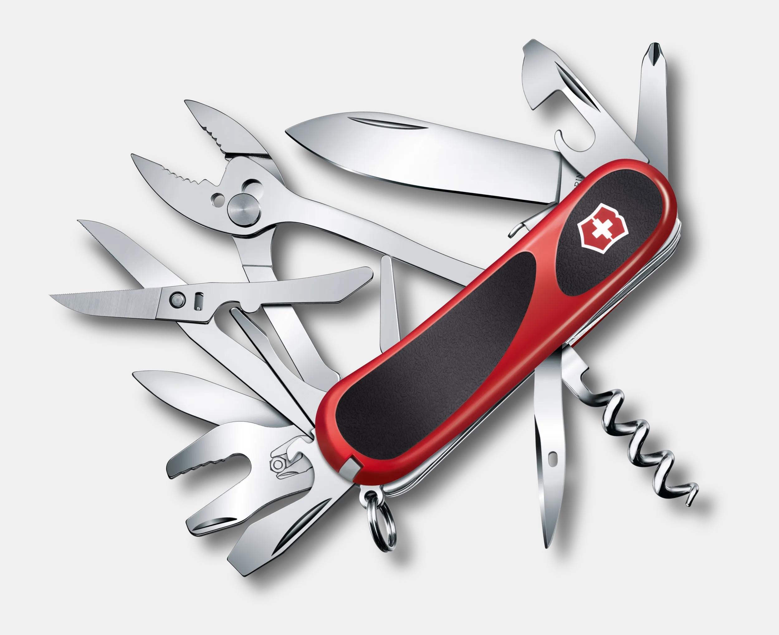 Victorinox エボリューション S557 グリップ レッド／ブラック - 2.5223.SC
