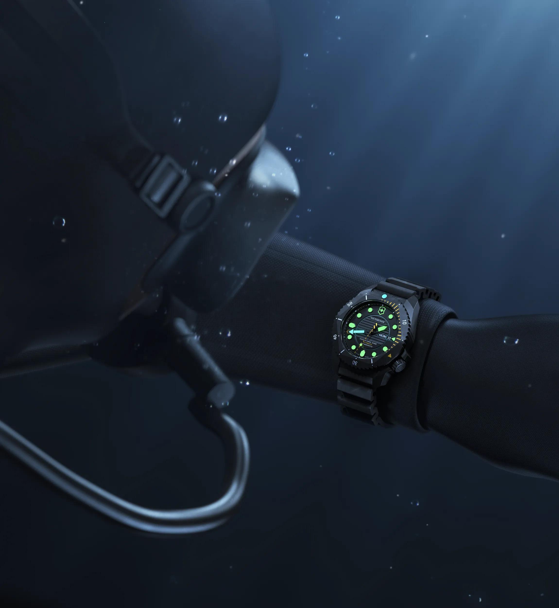Victorinox ダイバーズウォッチ 青 ビクトリノックス/VICTORINOX/腕時計/INOX/プロフェッショナル