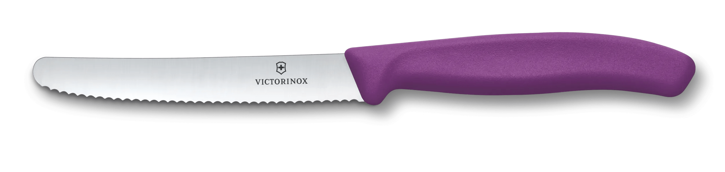 Victorinox Swiss Classic Tomato and Table Knife, 4 in in Eggplant