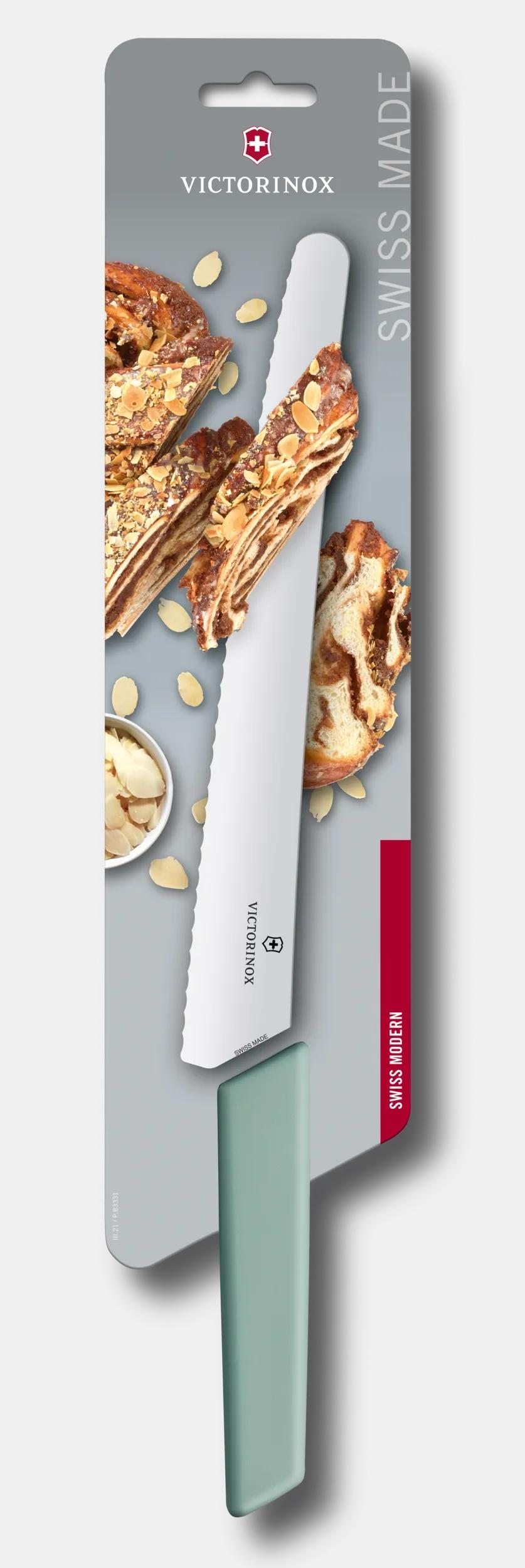 Swiss Modern Bread and Pastry Knife, 26 cm - 6.9076.26W44B