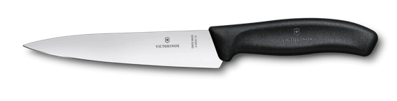 Victorinox スイスクラシック シェフナイフ, 22 cm ブラック - 6.8003.22B