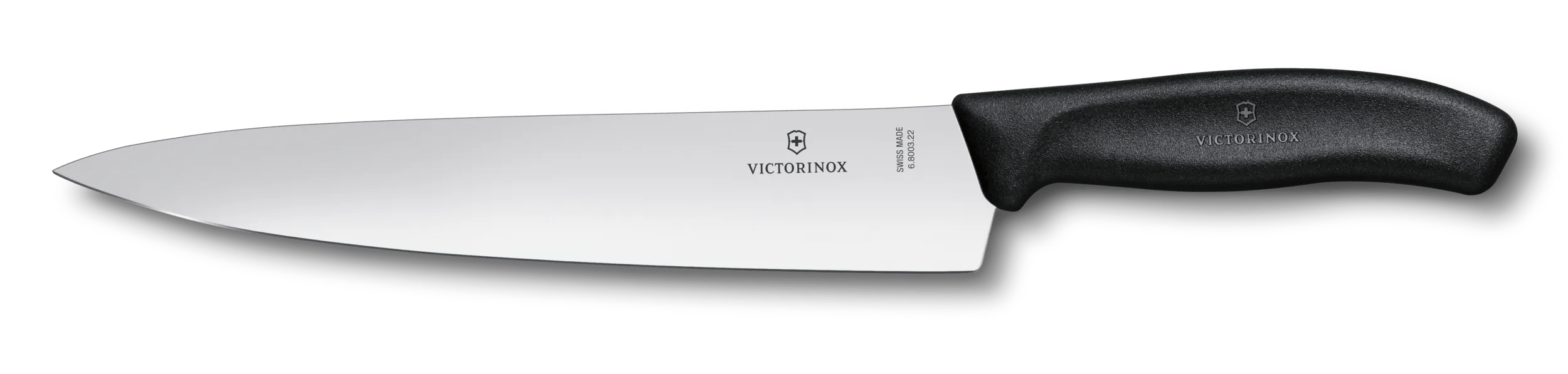 Victorinox ビクトリノックス スイス製 シェフナイフ Victorinox スイスクラシック シェフナイフ, 22 cm ブラック - 6.8003.22G