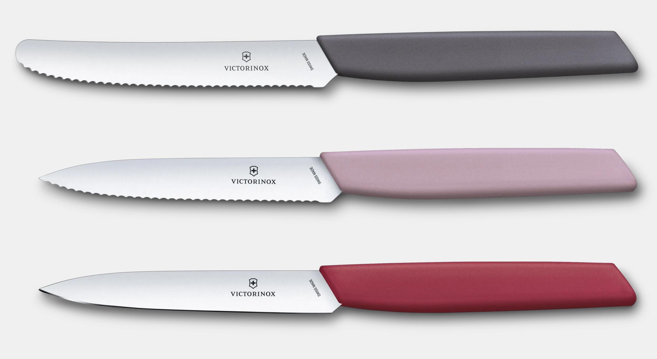 Swiss Modern Paring Knife Set, 3 pieces - 6.9096.3L2