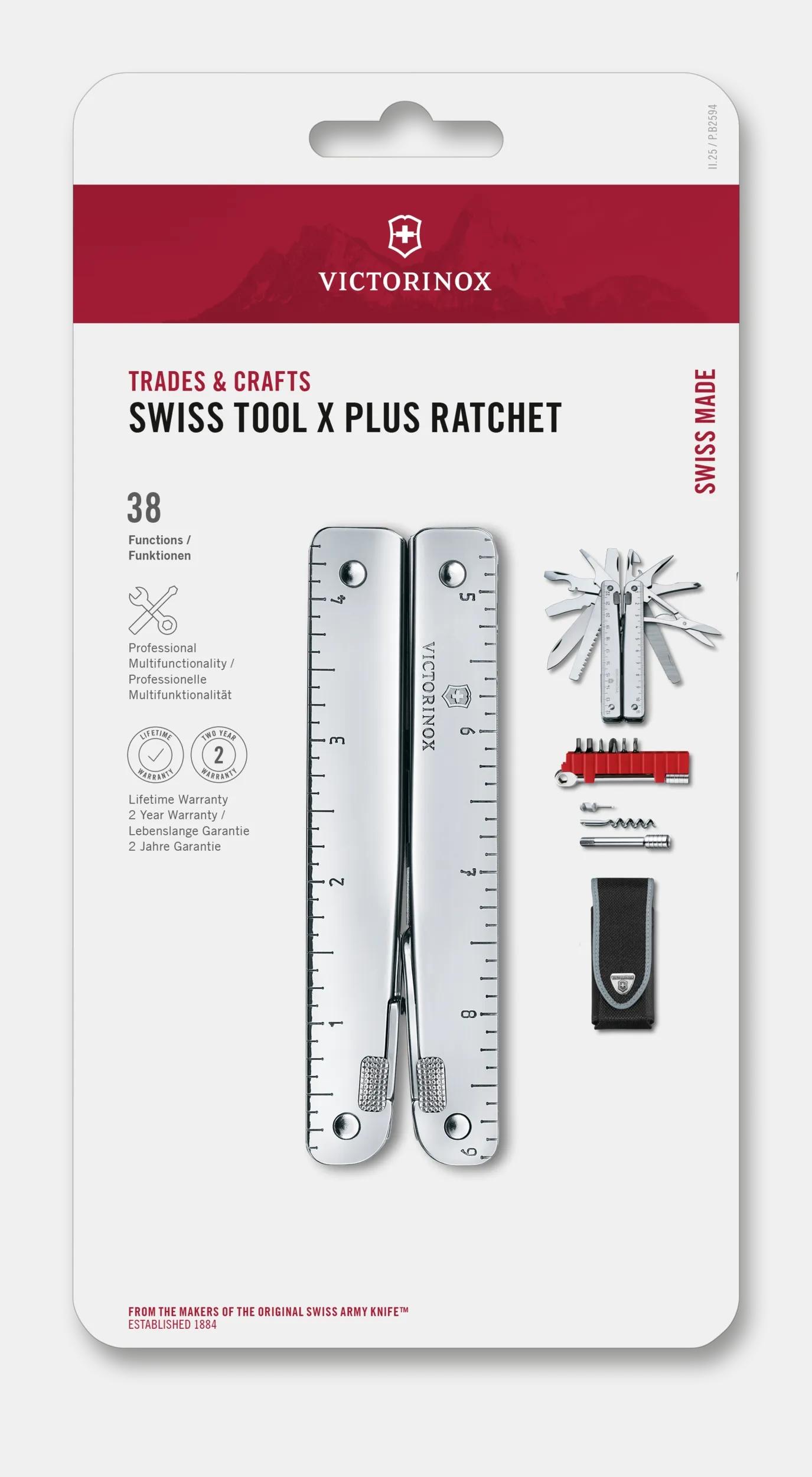 Swiss Tool X Plus Ratchet - 3.0339.N