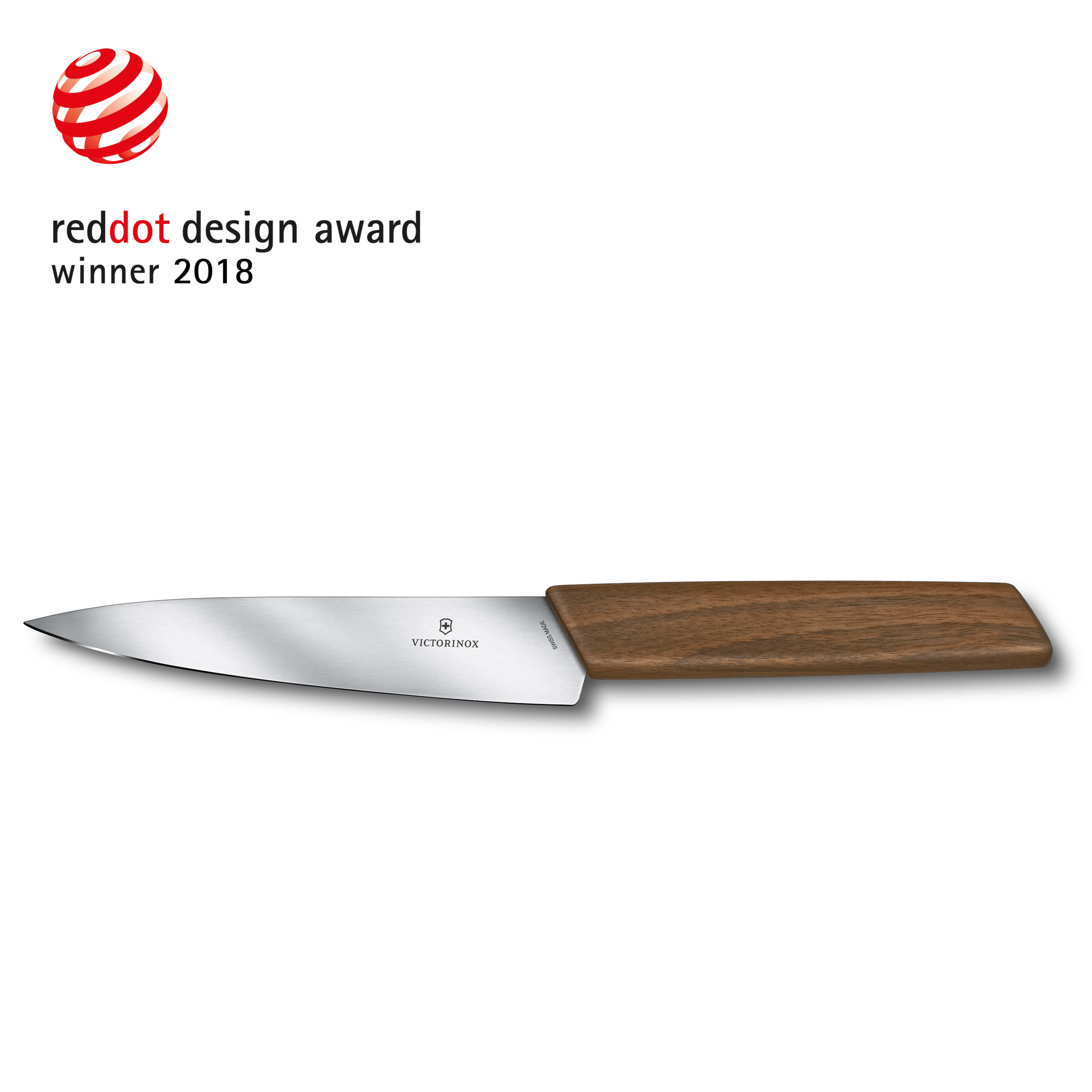 Victorinox スイスモダン シェフナイフ ウォールナットウッド - 6.9010.15G