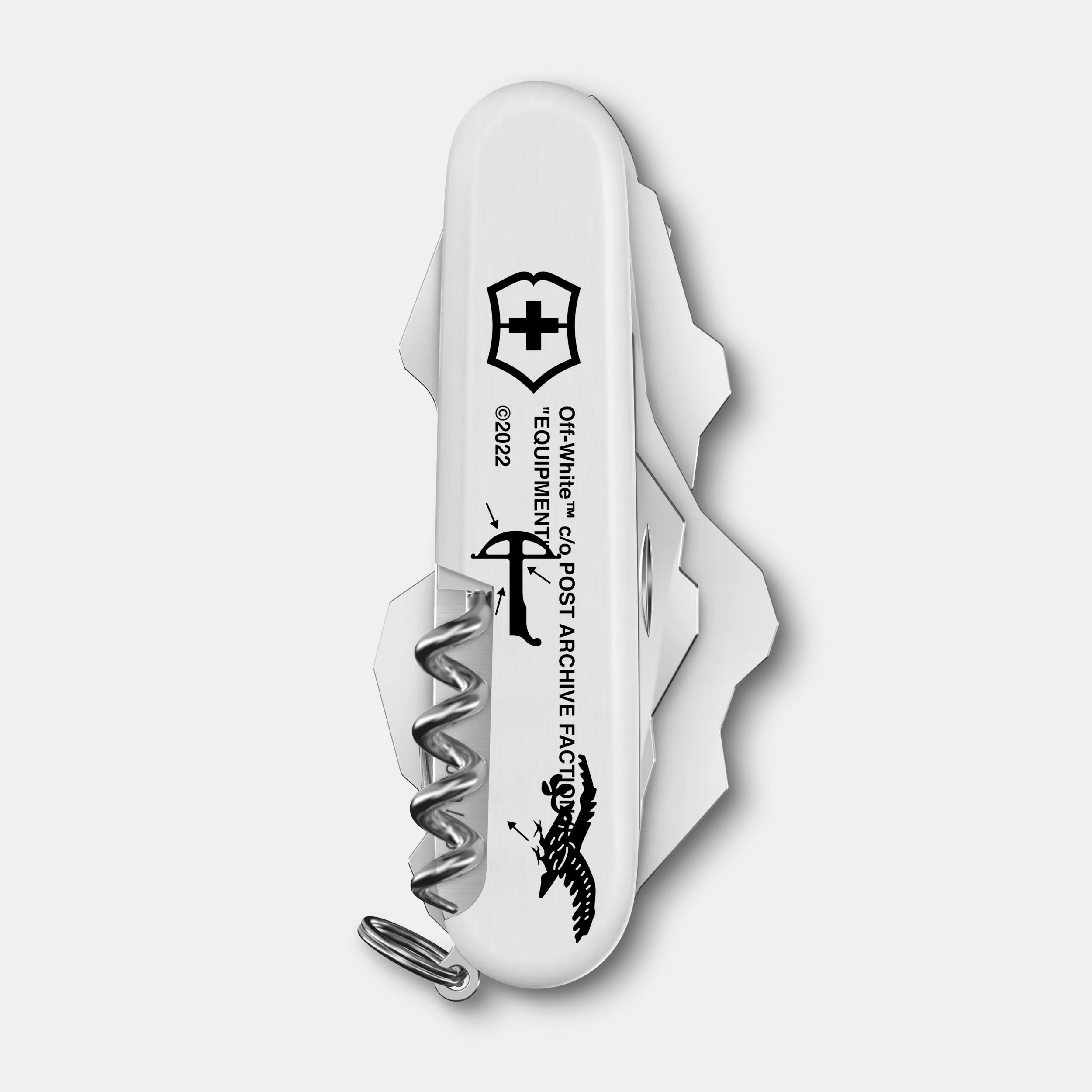 ビクトリノックスOff-White 1.3611.OW Victorinox Off-White™ c/o Victorinox in Designer White