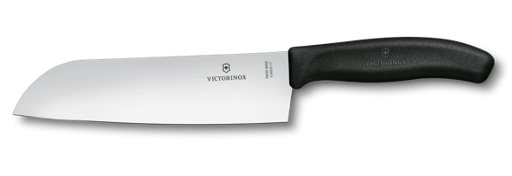 Victorinox スイスクラシック 三徳包丁, 17 cm ブラック - 6.8503.17G
