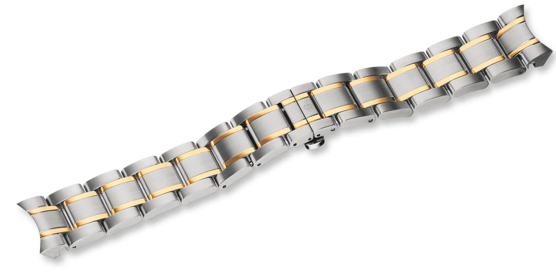 Alliance - Two-tone Bracelet with Clasp - 003815
