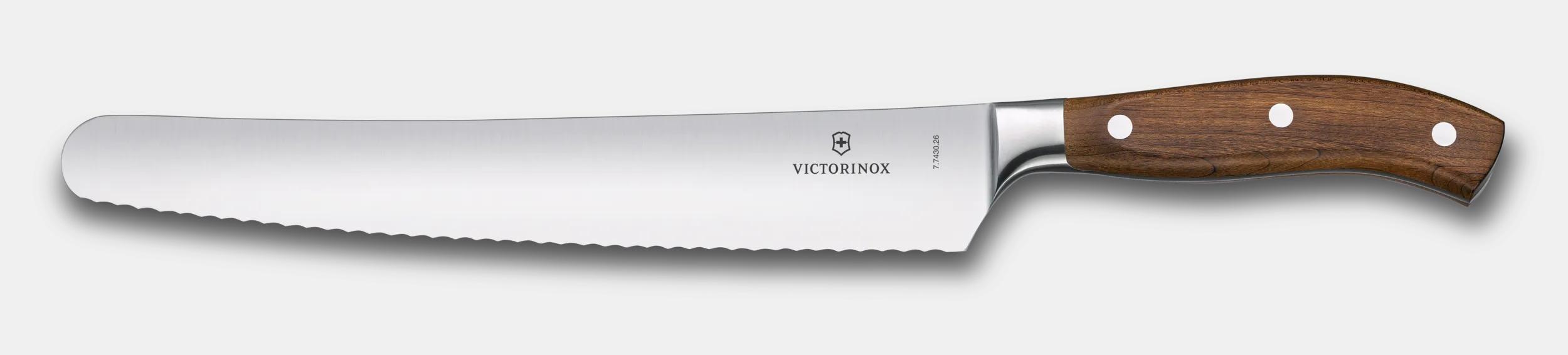 Victorinox Grand Maître 牛刀25cm ブラックプレミアム Victorinox Grand Maître Steak Knife Set, straight edge in