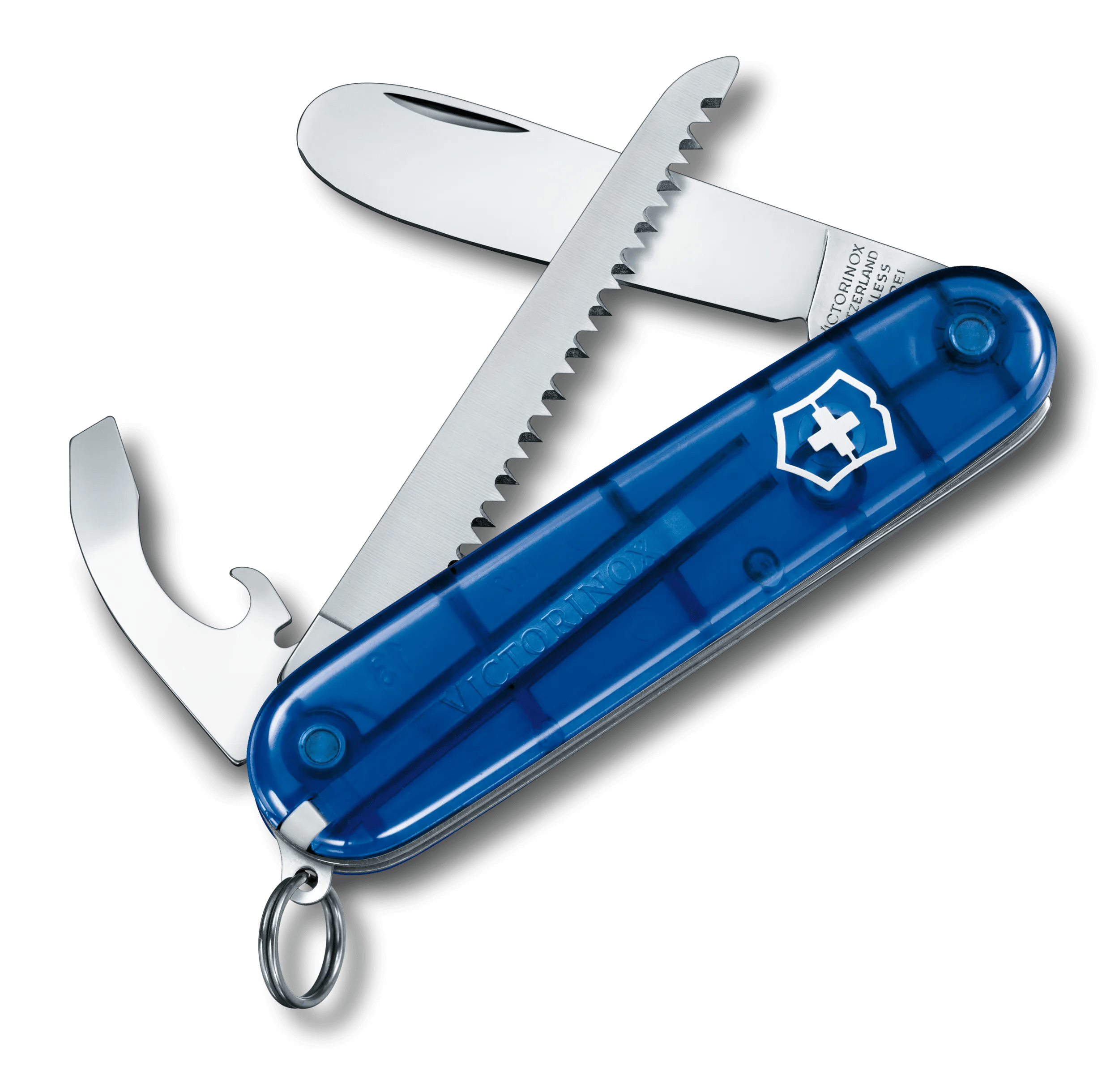 Victorinox 童子军为蓝色透明- 0.2373.T2