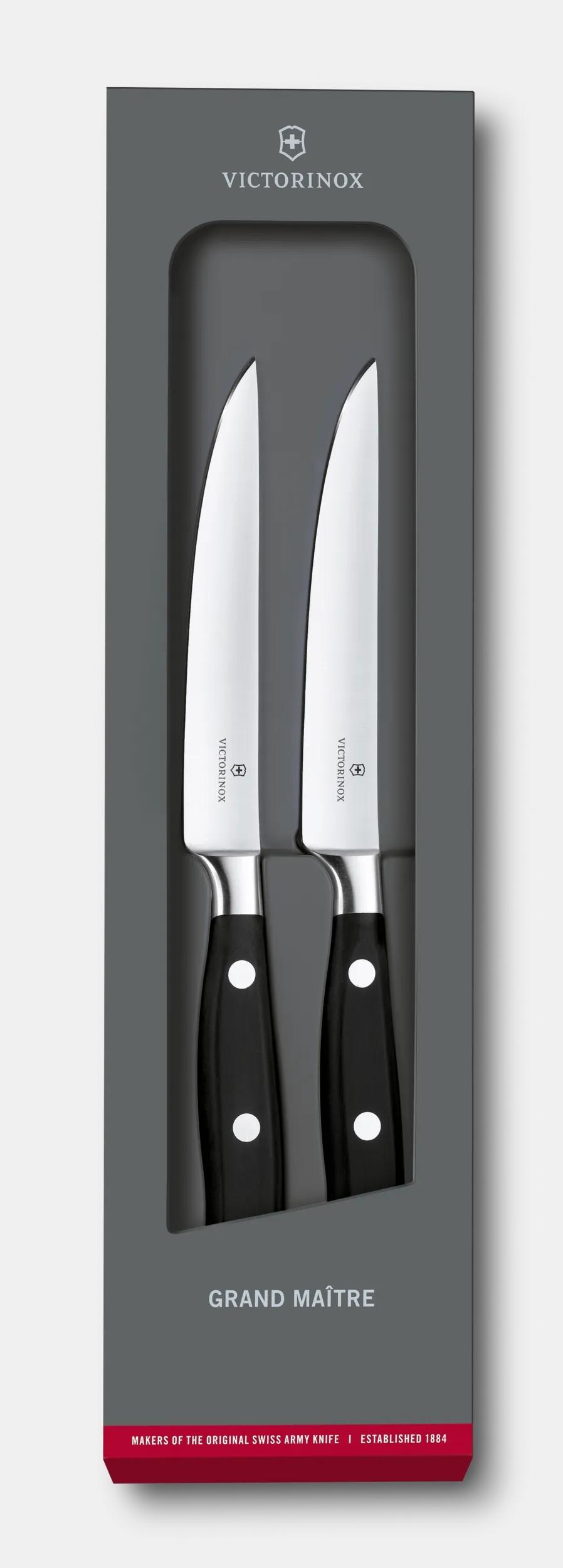 Grand Ma&icirc;tre Steak Knife Set, straight edge 7.7242.2
