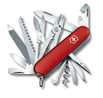 Victorinox Cyber Tool L in red transparent - 1.7775.T