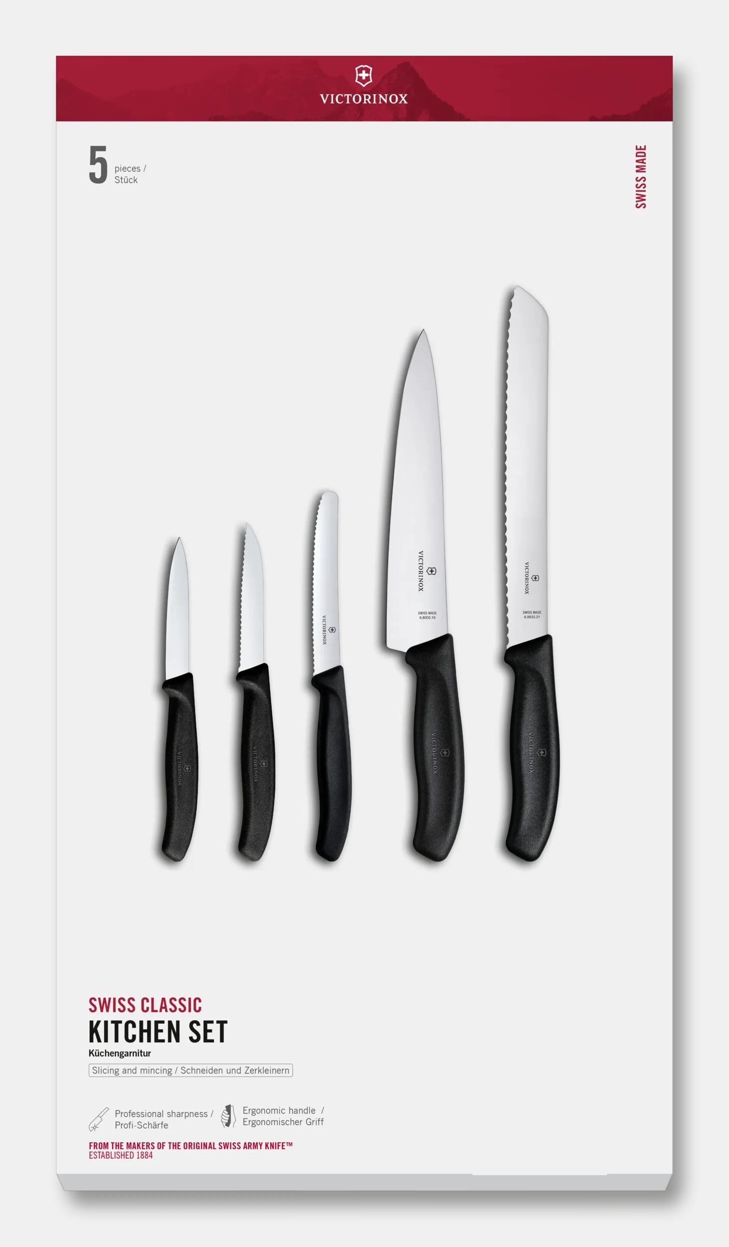 Swiss Classic Kitchen Set, 5 Pieces - 6.7133.5G