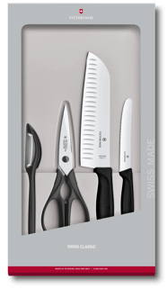 Victorinox Swiss Classic Kitchen Set, 2 Pieces, 7 in in Black