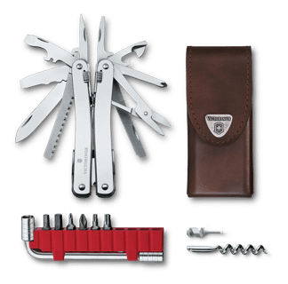 Victorinox Swiss Tool X Plus Ratchet in Includes nylon belt pouch