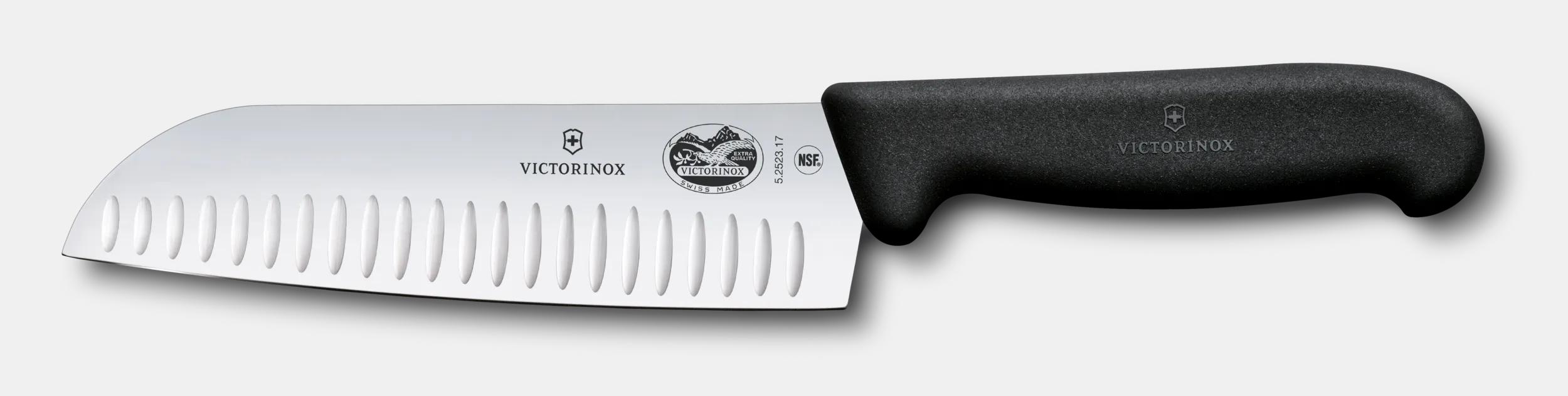 Fibrox&reg; 7&rdquo; Santoku Knife Granton Blade - 5.2523.17