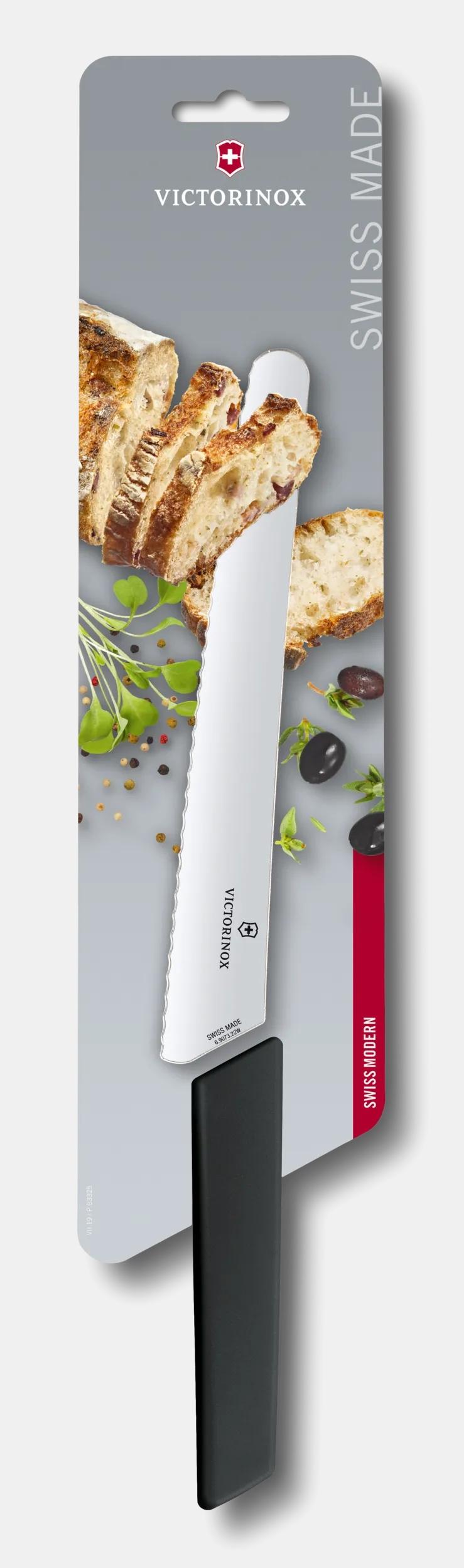 Victorinox 「スイスモダン」ブレッド＆ペストリーナイフ, 22 cm