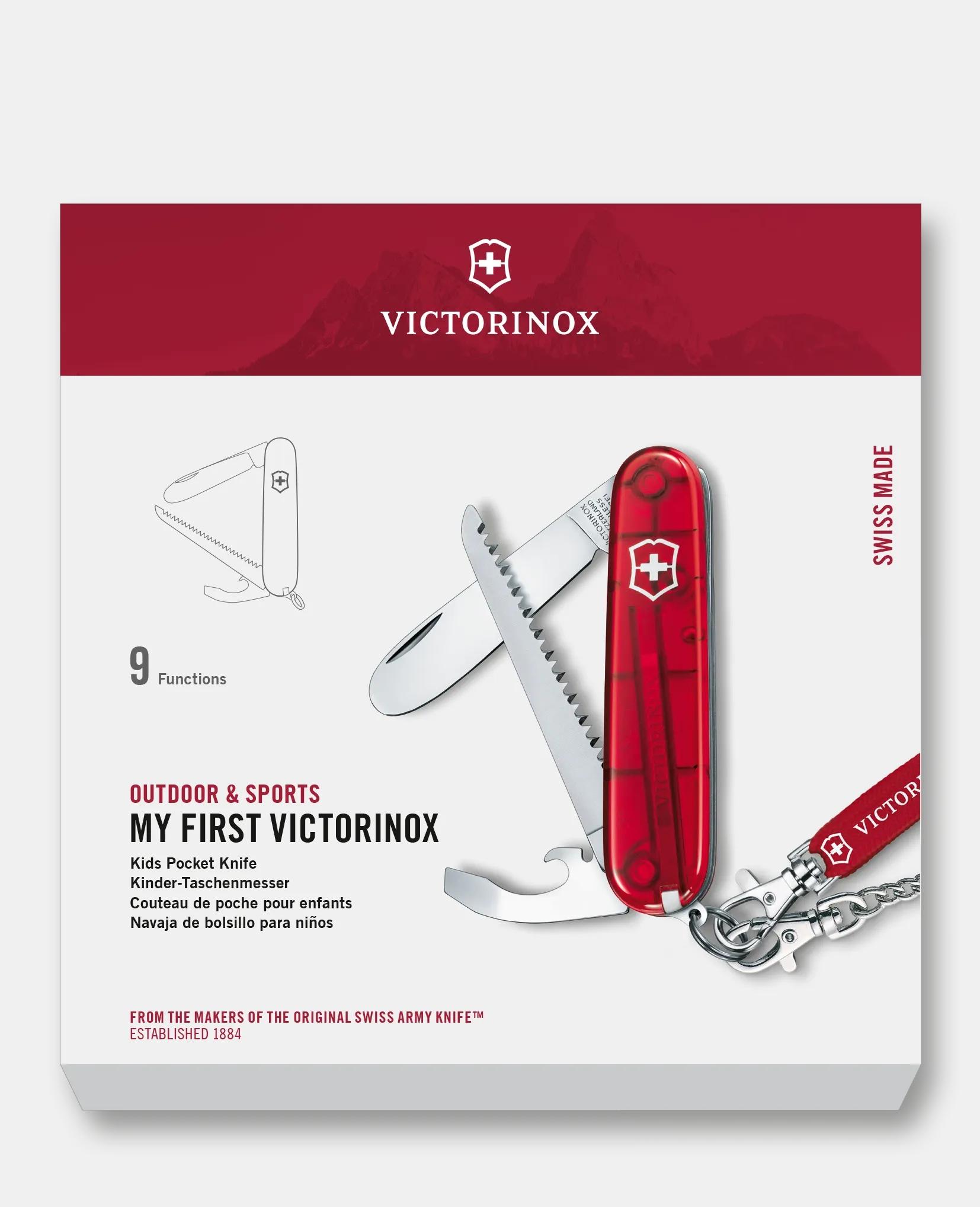 Victorinox 童子军为红色透明- 0.2373.T