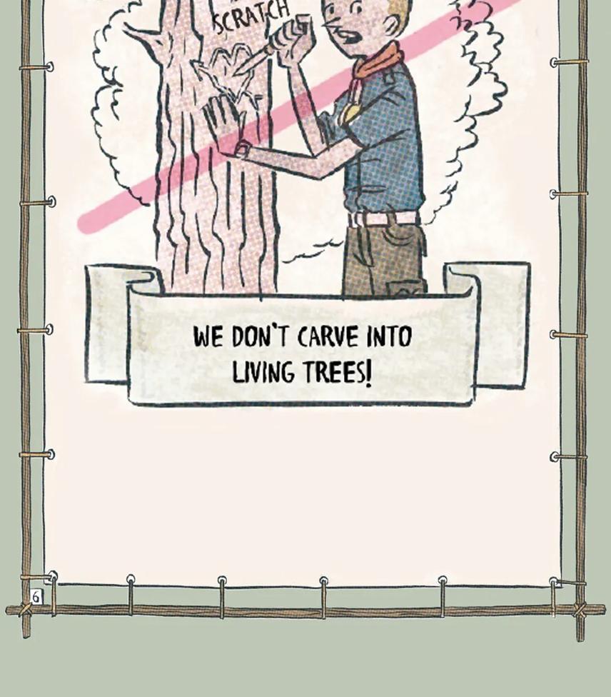 Don’t carve a living tree