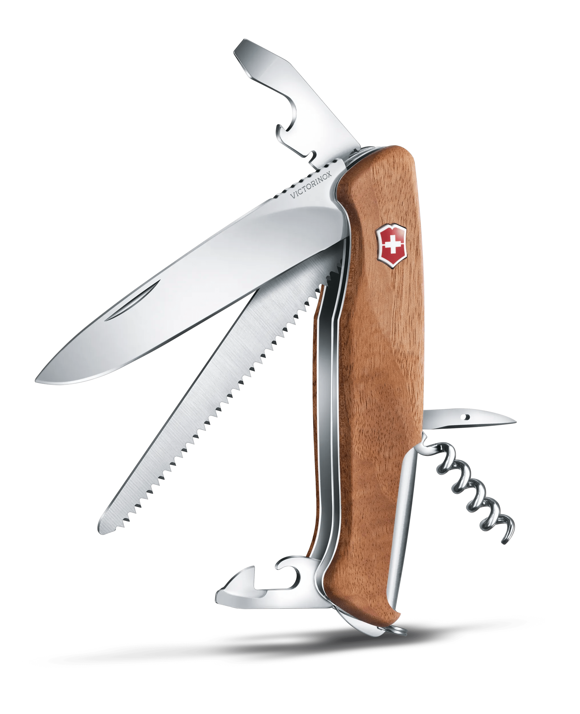 Victorinox レンジャー 55 ウッド ウォールナットウッド - 0.9561.63