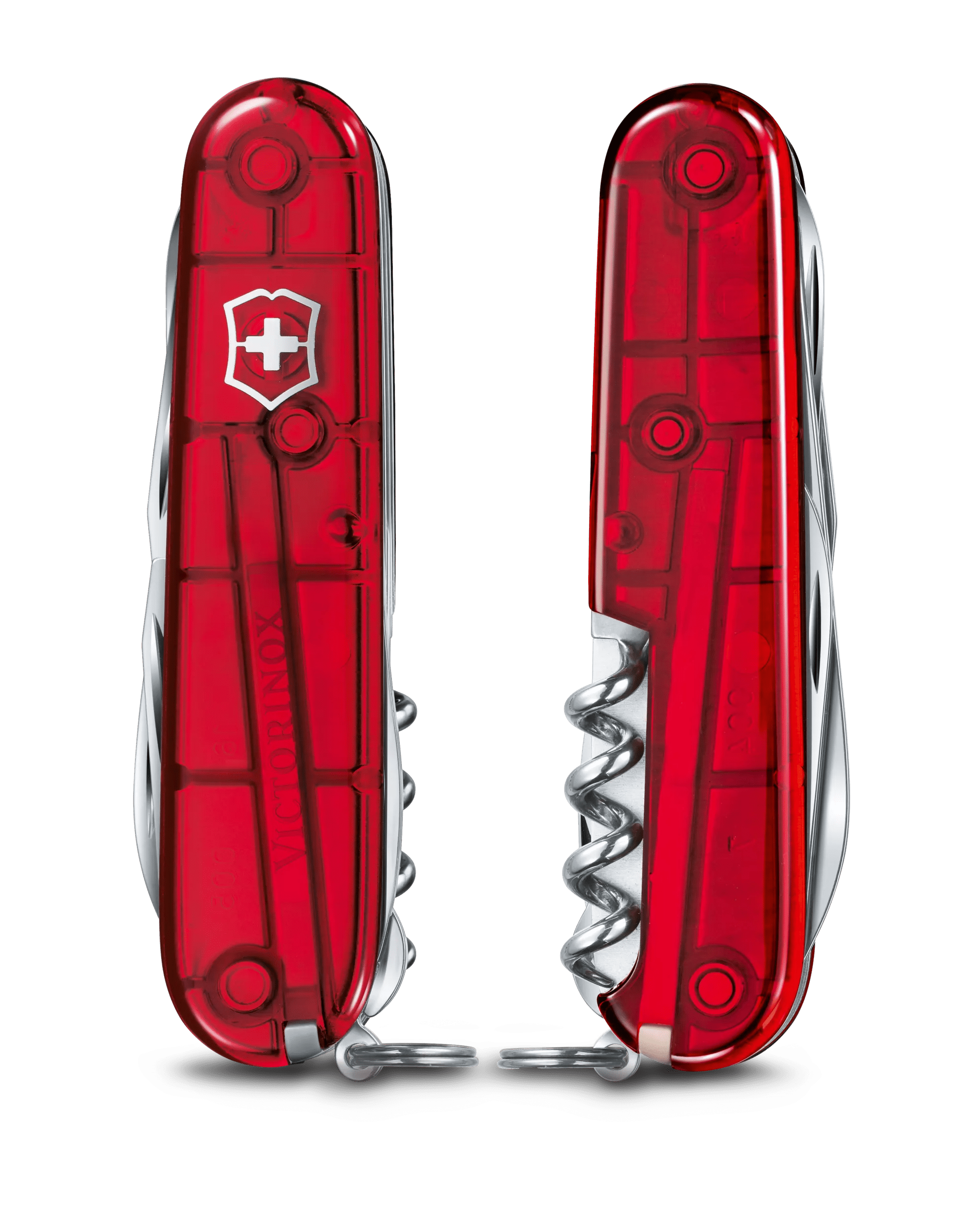 Victorinox クライマー レッド トランスペアレント - 1.3703.T