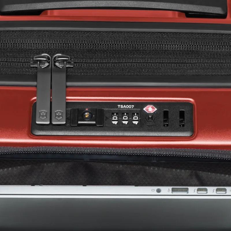 TSA approved locks with three digits provide peace of mind