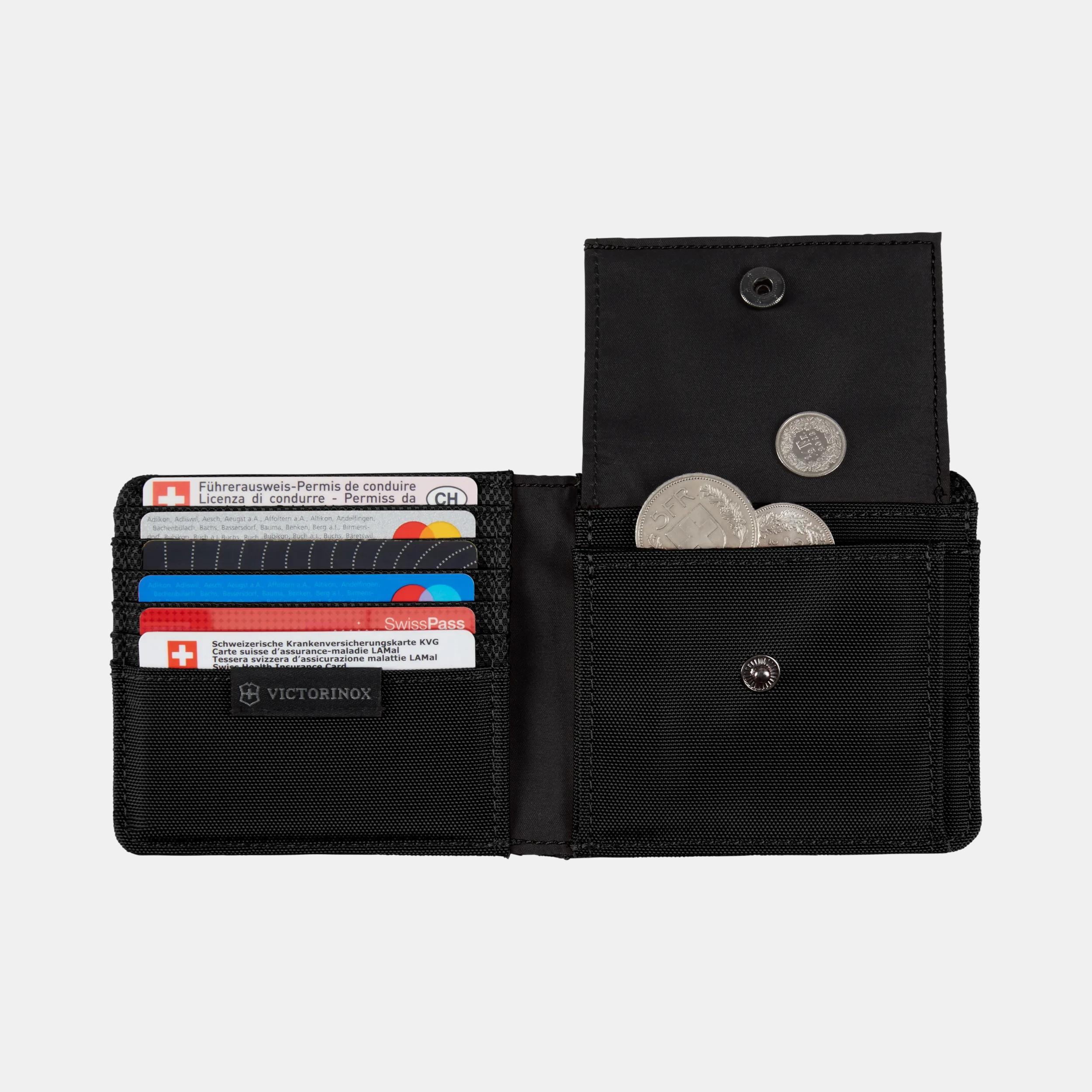 Travel Accessories EXT Bi-Fold Wallet With Coin Pocket - 611971