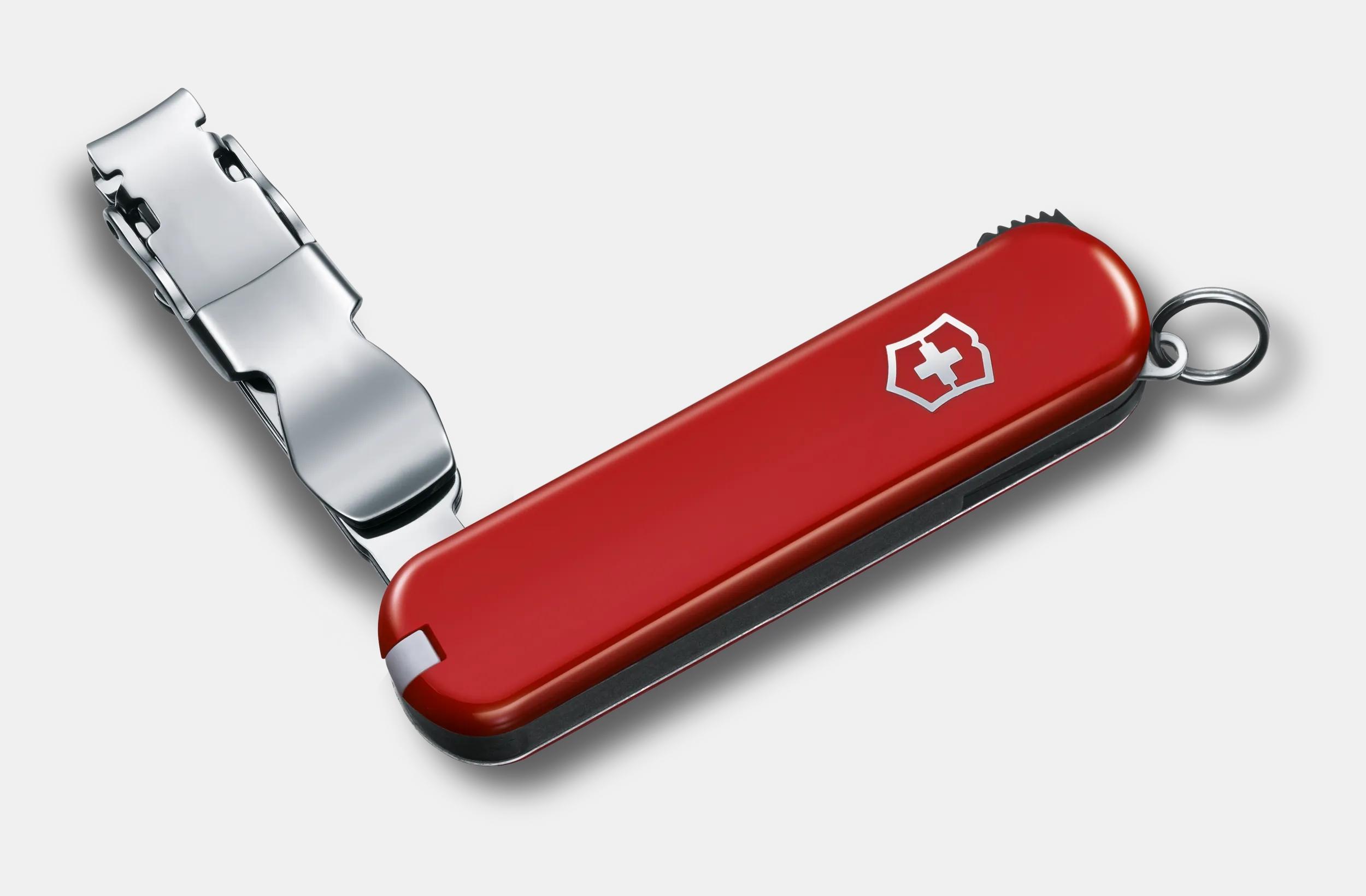 Victorinox ネイルクリップ 582 レッド - 0.6453