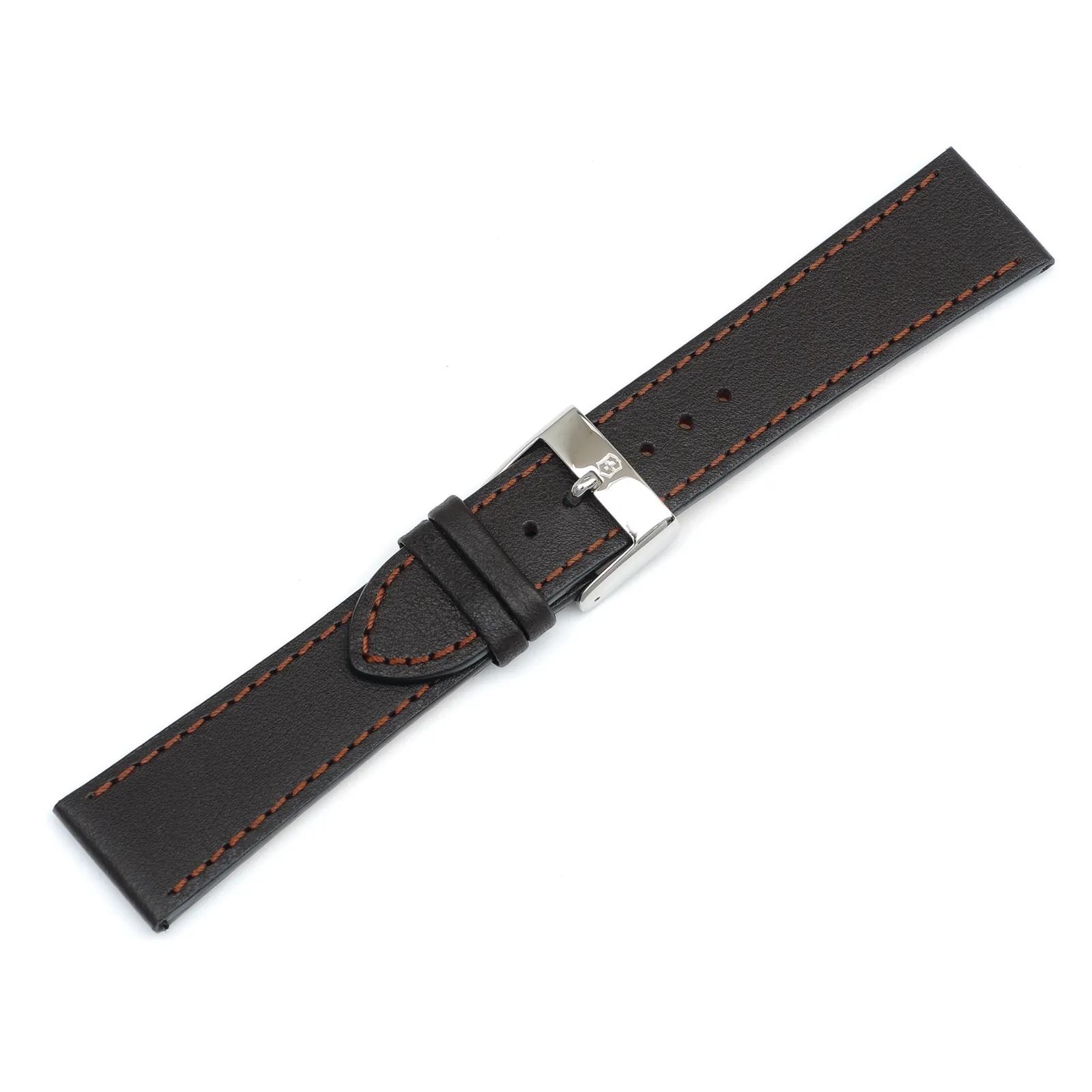 Infantry Chrono - Brown Leather Strap with buckle - 23 mm - 001052