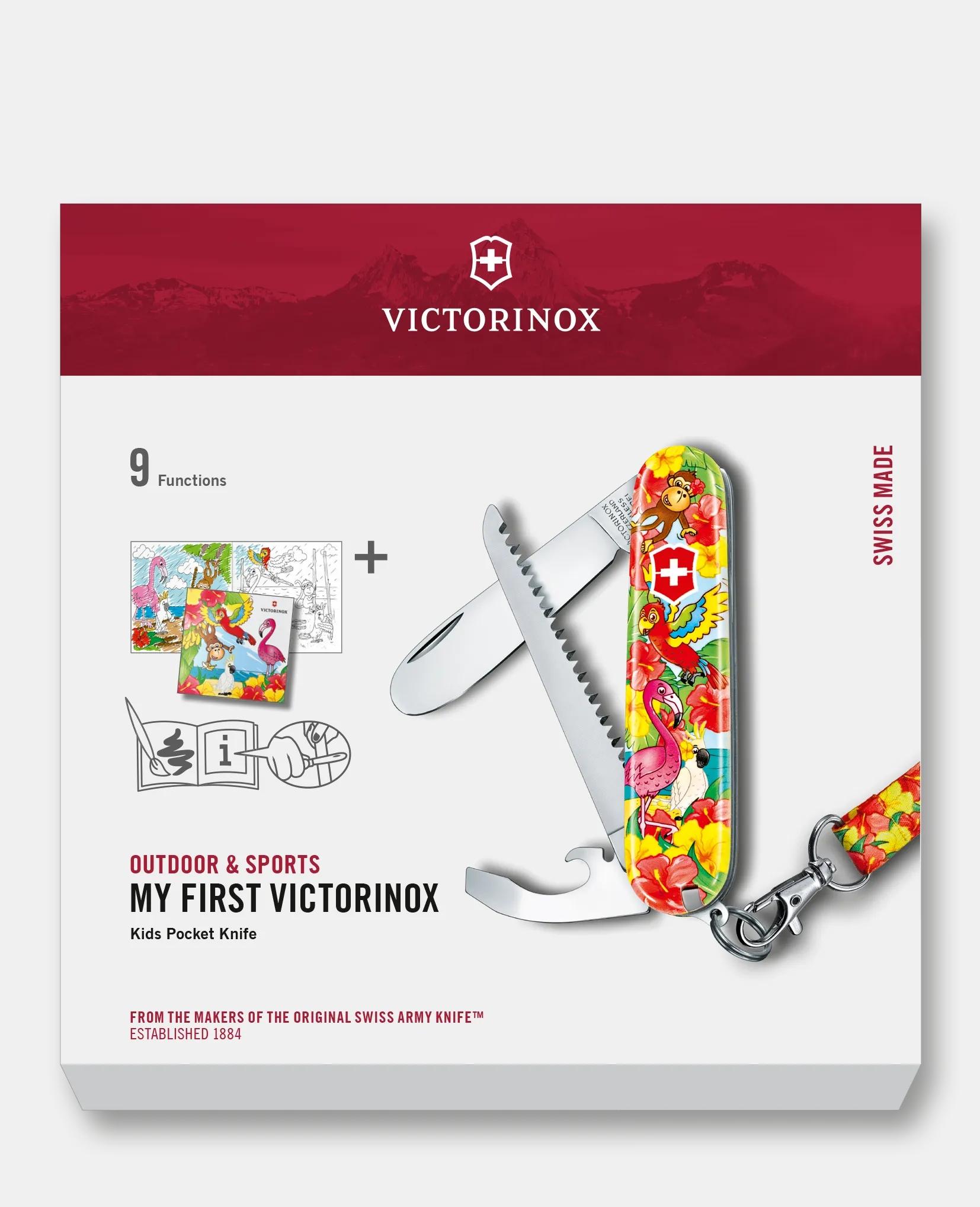 I set per bambini My First Victorinox, in un&rsquo;edizione speciale per chi ama gli animali - 0.2373.E3