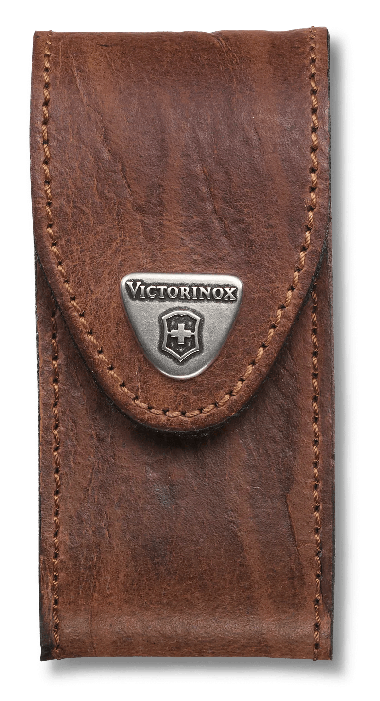 Victorinox レザーケース ブラウン - 4.0545