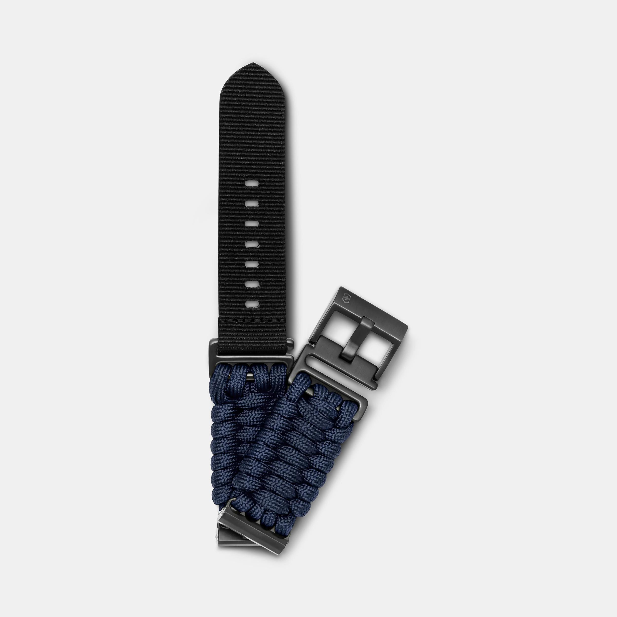 VICTORINOX　I.N.O.X.　PARACORD INDIGO BLUE Victorinox I.N.O.X. V Watch - Blue - Blue Paracord Strap