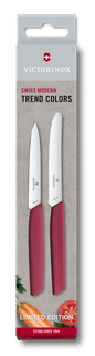 Set De 3 Couteaux De Cuisine Victorinox Swiss Classic Colorés - Lames Inox Lave-Vaisselle