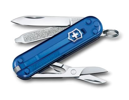 Victorinox クラシック・シグネチャー ブルー トランスペアレント