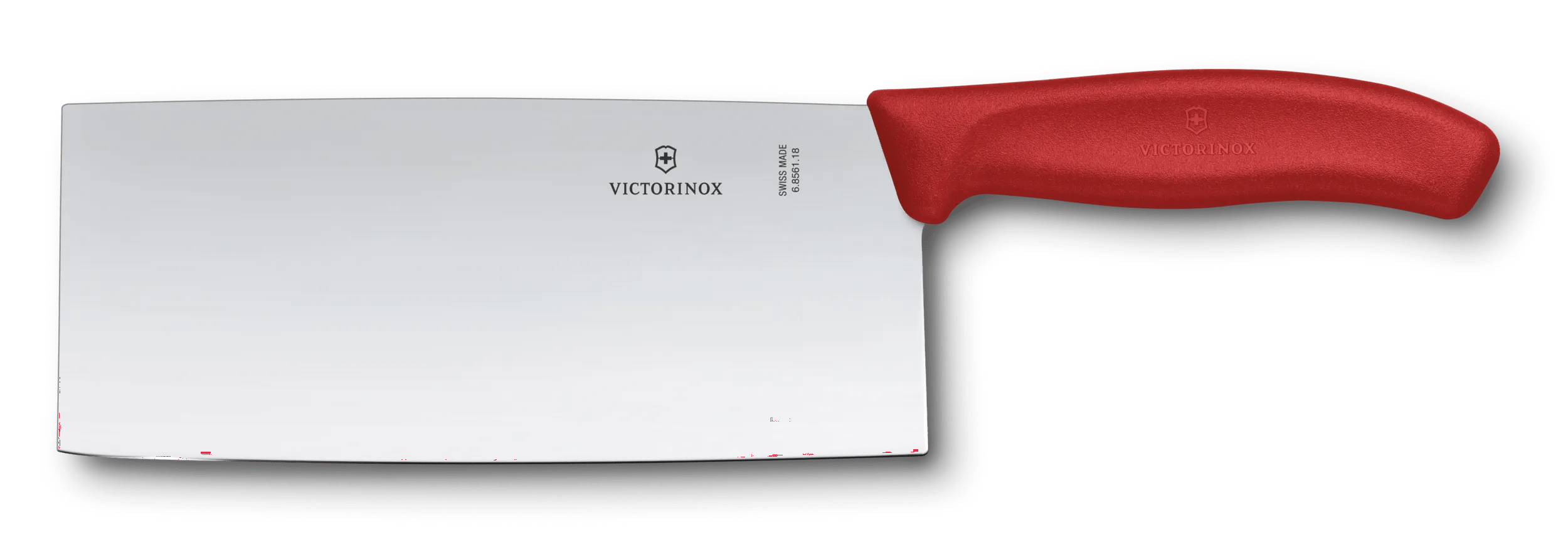 Victorinox Swiss Classic Chinese Style Chef's Knife in Red