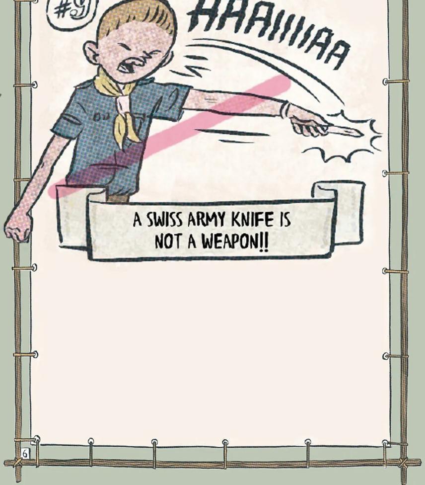 A Swiss Army Knife is not a weapon