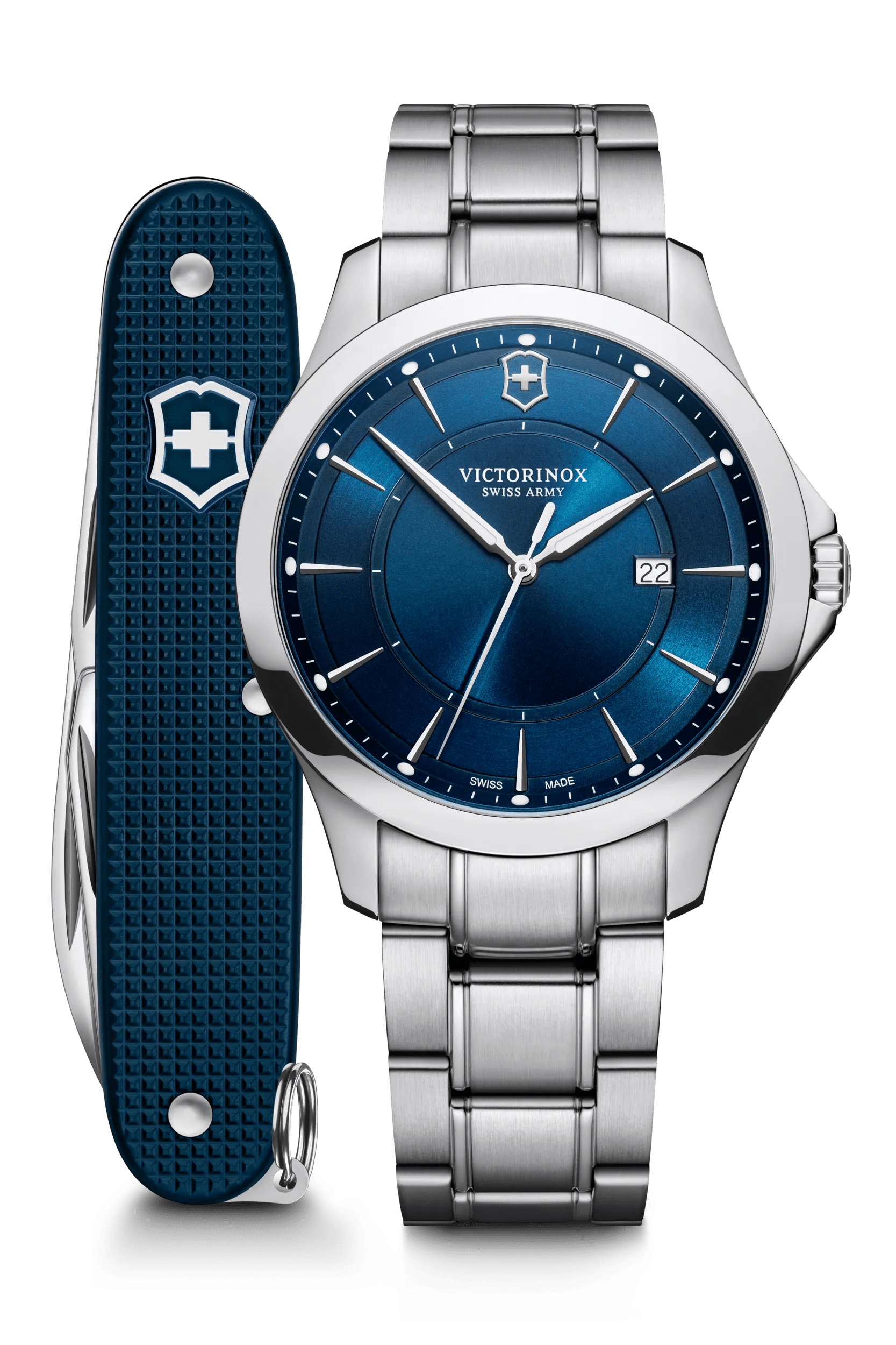 Victorinox Alliance Watch with Swiss Army Knife Set in Alliance