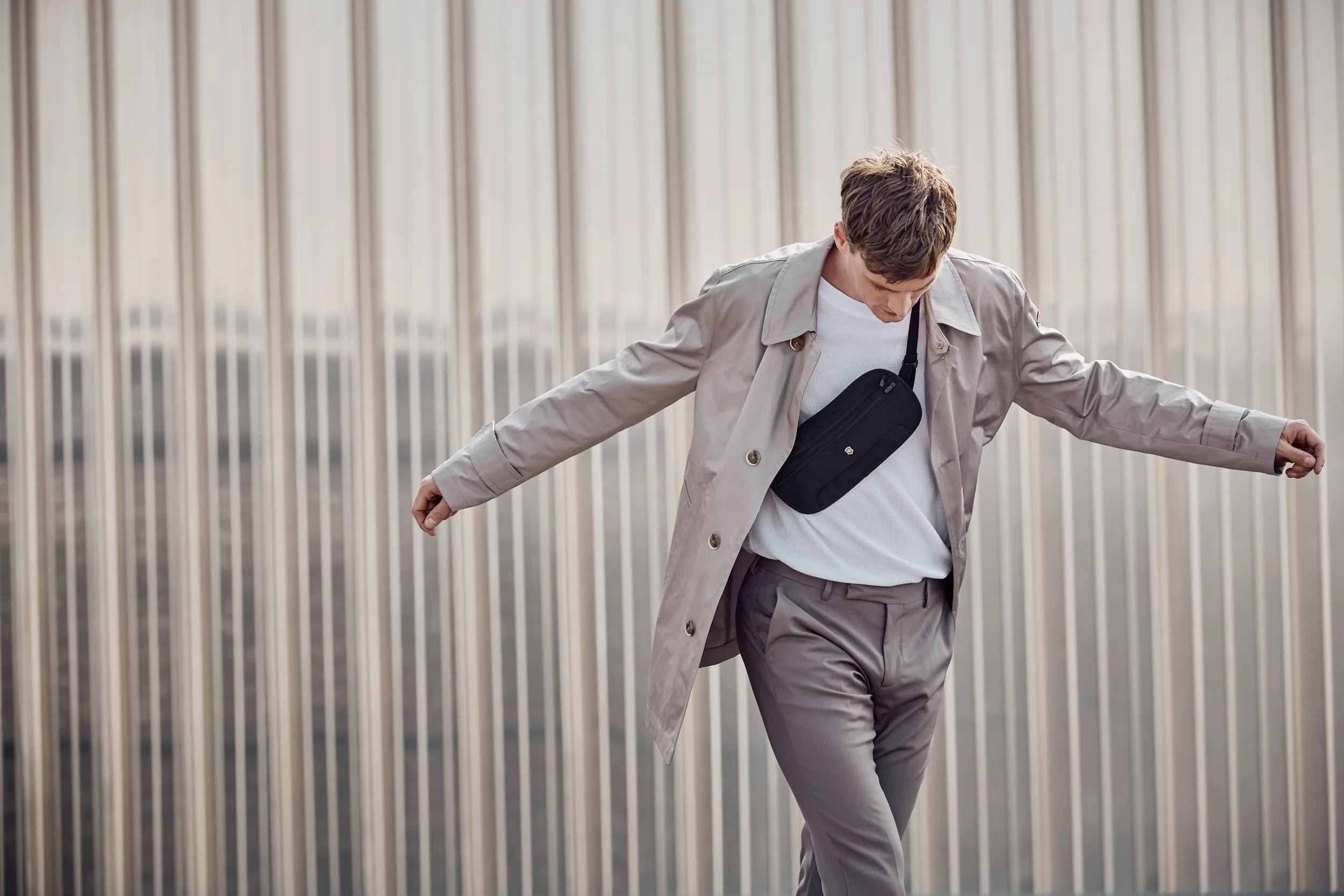 Deluxe Security Belt with RFID Protection - 610601