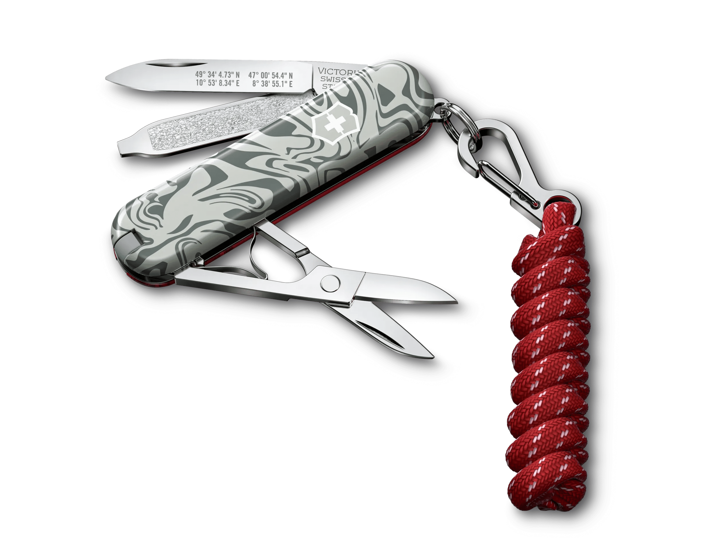 カモミール Victorinox Classic SD Solemate in red/grey - 0.6223.ADI