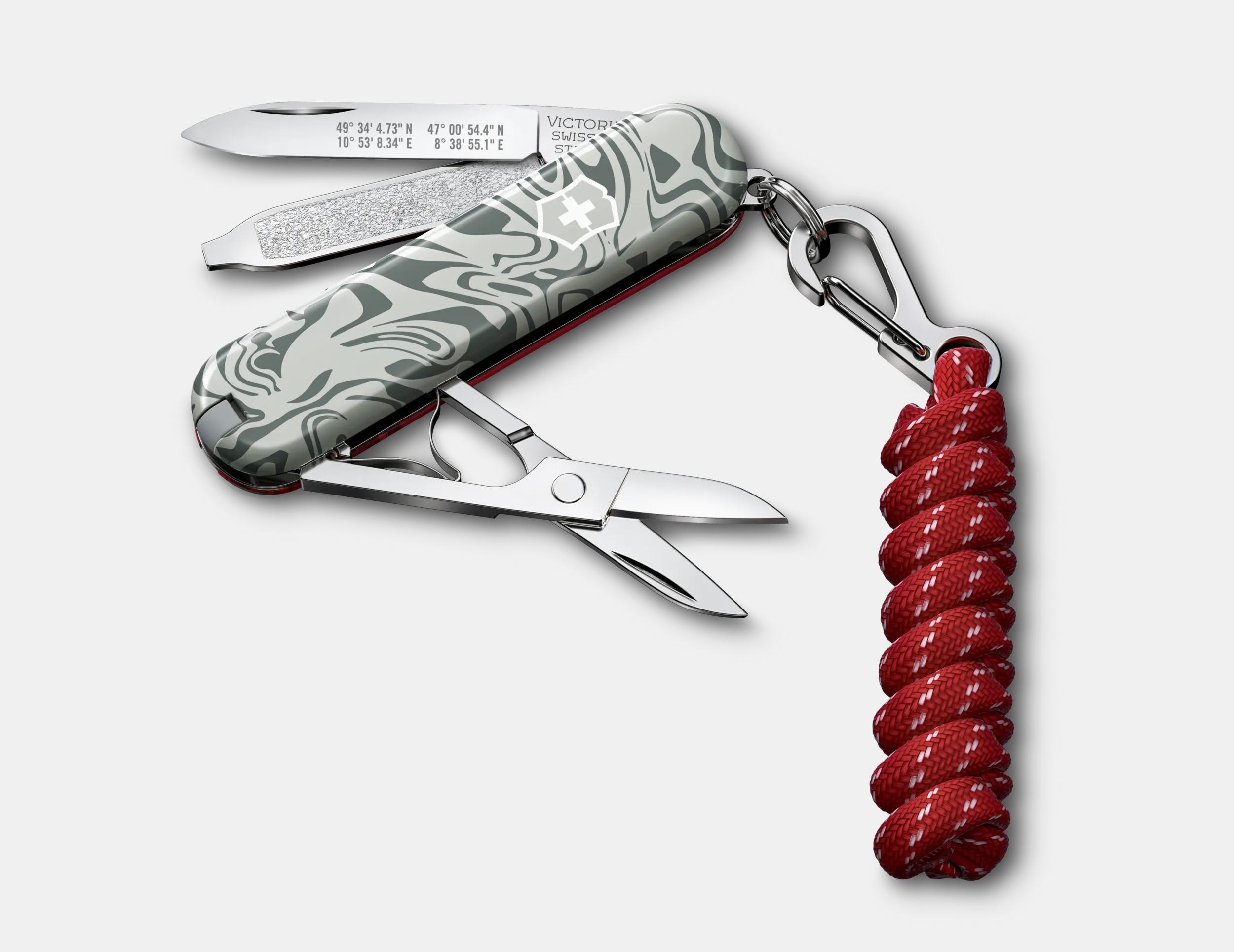 Victorinox Classic SD Solemate in red/grey - 0.6223.ADI