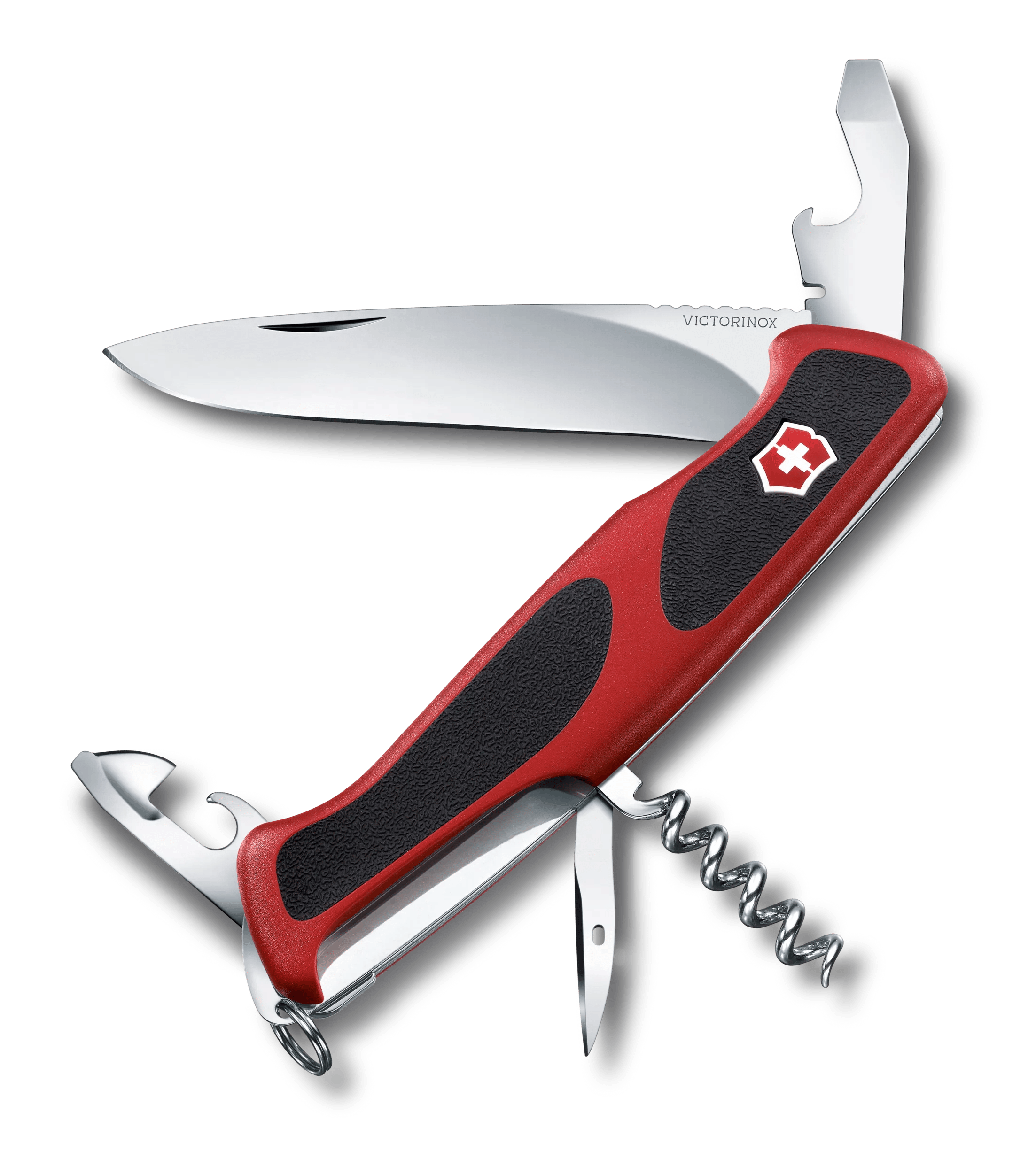 Victorinox レンジャー 68 グリップ レッド／ブラック - 0.9553.C